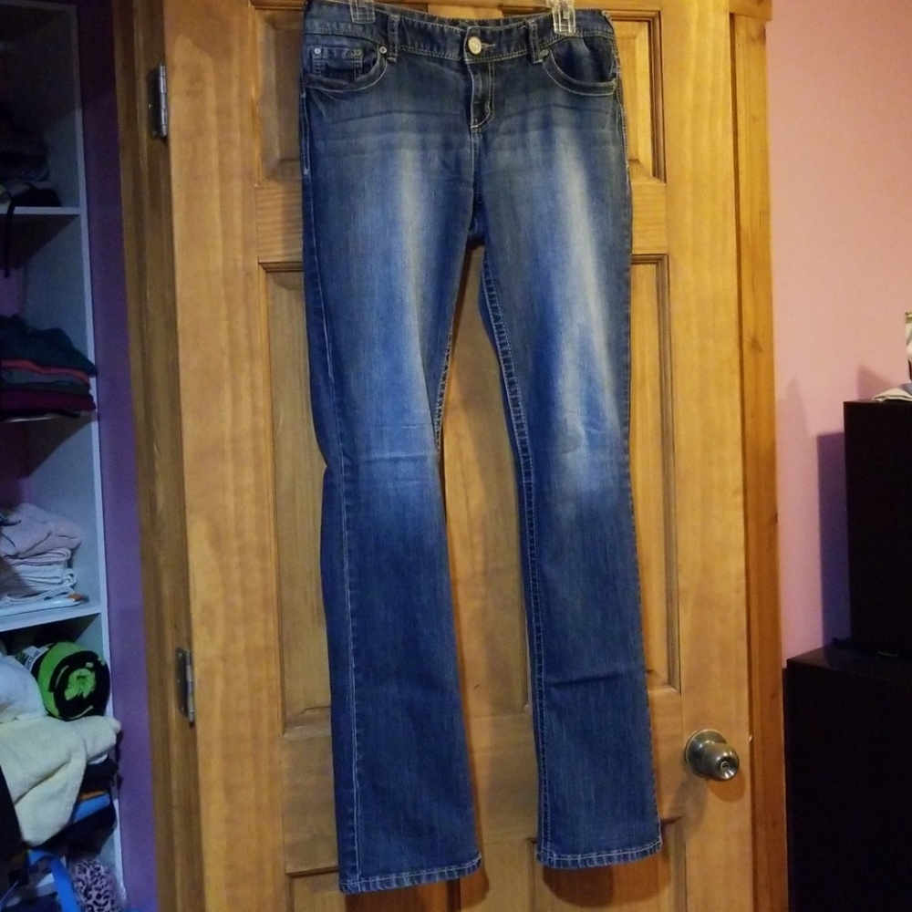 Maurices straight leg 9/10x-long jeans